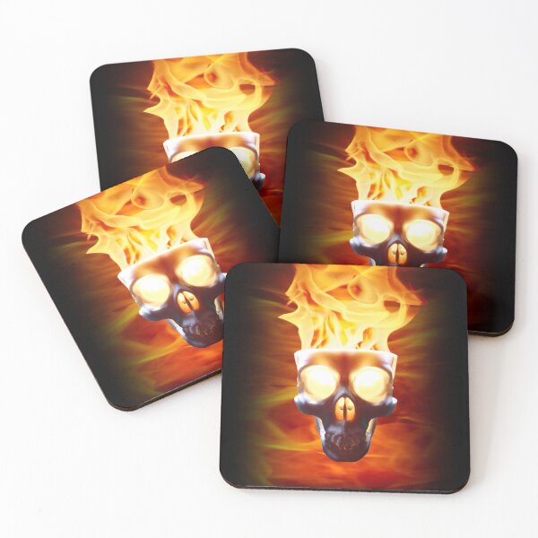 Item preview, Flaming Skull designed and sold by PIX-L-8.