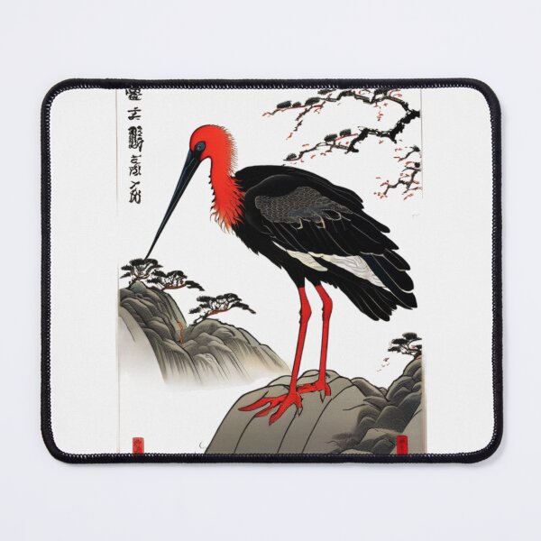 Item preview, black stork designed and sold by EuropeanPrints.