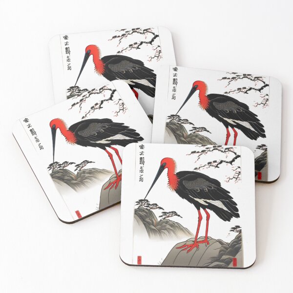 Item preview, black stork designed and sold by EuropeanPrints.