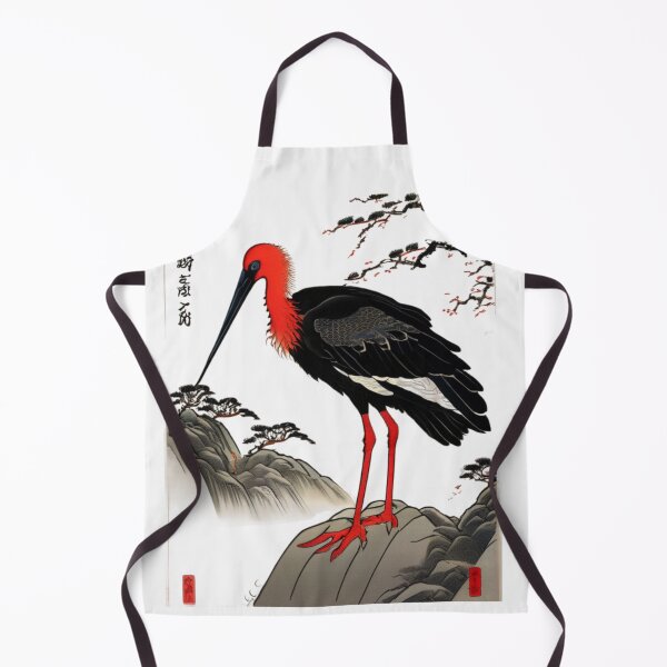 Item preview, black stork designed and sold by EuropeanPrints.