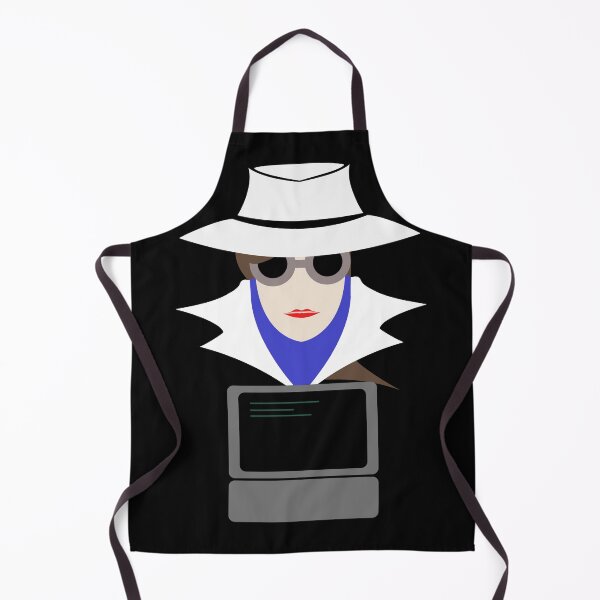 Item preview, Lady White (Cauc W/Computer): A Cybersecurity Design designed and sold by McNerdic.