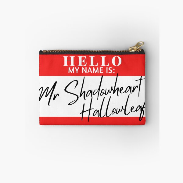 Item preview, Hello, my name is Mr Shadowheart Hallowleaf designed and sold by AdhdPunk.