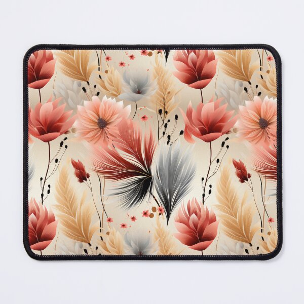Item preview, Bohemian pattern incorporating bird feathers and dream designed and sold by cozycrafts3.