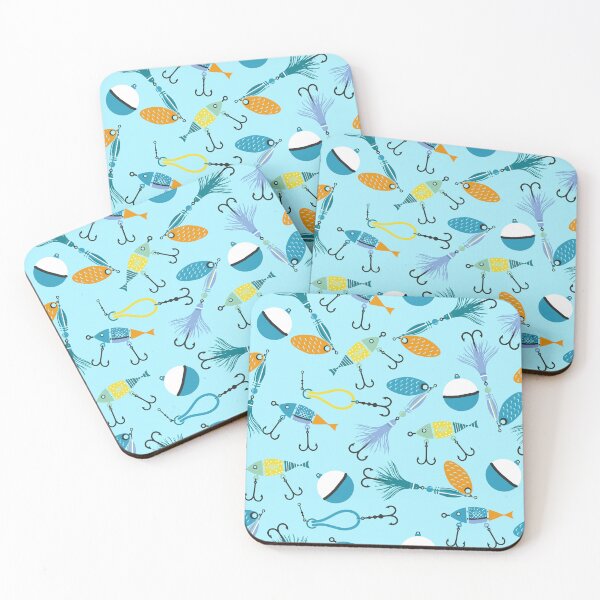 Item preview, Fishing Lures Pattern F07 designed and sold by BeebooDesign.