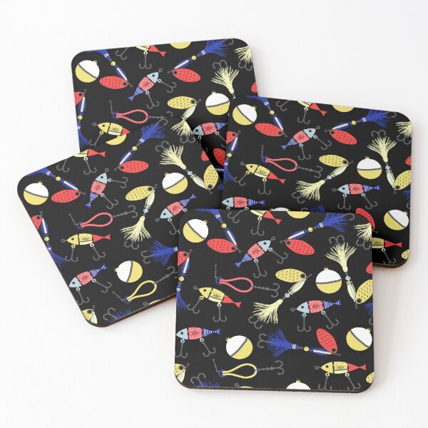 Item preview, Fishing Lures Pattern F08 designed and sold by BeebooDesign.