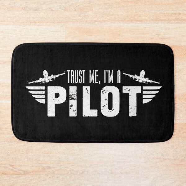 Item preview, Trust Me, I'm a Pilot  designed and sold by Sir Meow Meow.