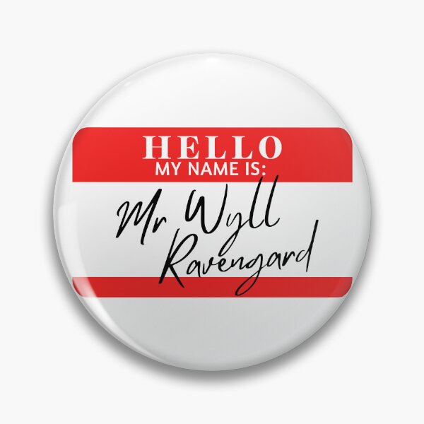 Item preview, Hello, my name is Mr Wyll Ravengard designed and sold by AdhdPunk.