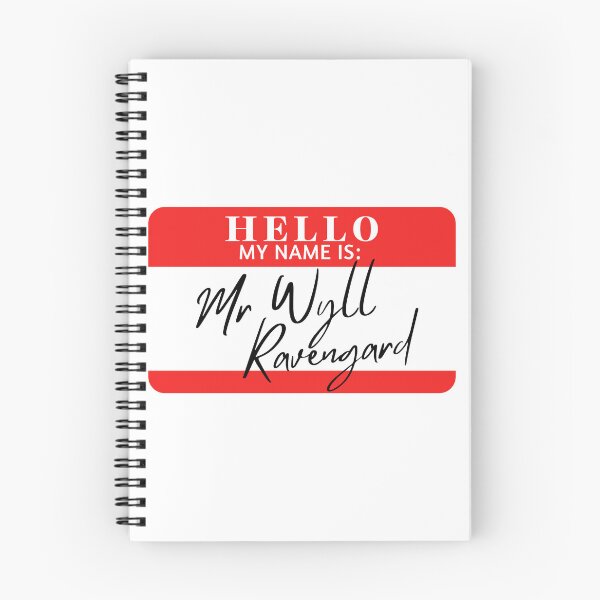 Item preview, Hello, my name is Mr Wyll Ravengard designed and sold by AdhdPunk.