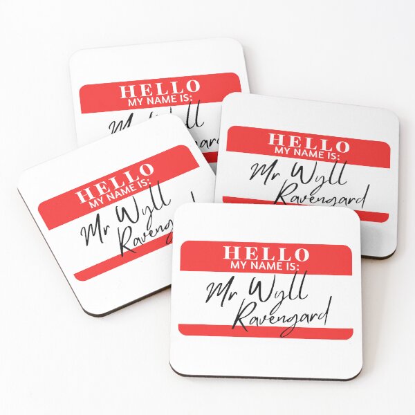 Item preview, Hello, my name is Mr Wyll Ravengard designed and sold by AdhdPunk.
