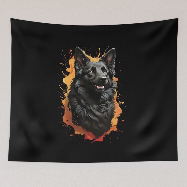 Item preview, Black German Shepherd designed and sold by m. i..