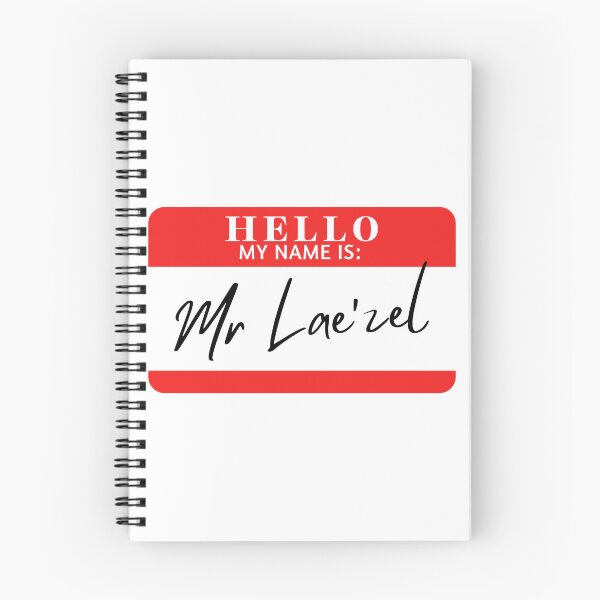 Item preview, Hello, my name is Mr Lae'zel designed and sold by AdhdPunk.