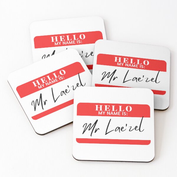 Item preview, Hello, my name is Mr Lae'zel designed and sold by AdhdPunk.