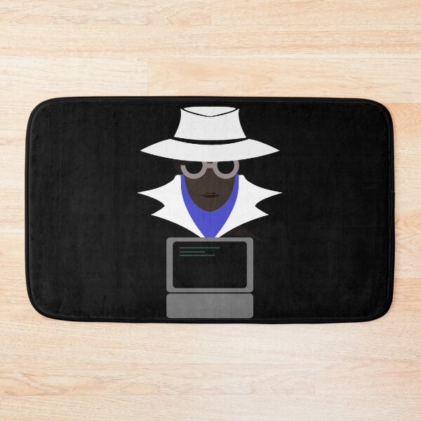 Item preview, Lady White (Afro W/Computer): A Cybersecurity Design designed and sold by McNerdic.