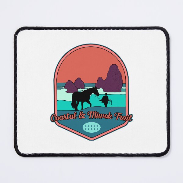 Item preview, Coastal and Miwok Trail - Rodeo Beach horseback riding designed and sold by Moritz Schwäble.