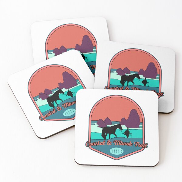 Item preview, Coastal and Miwok Trail - Rodeo Beach horseback riding designed and sold by Moritz Schwäble.