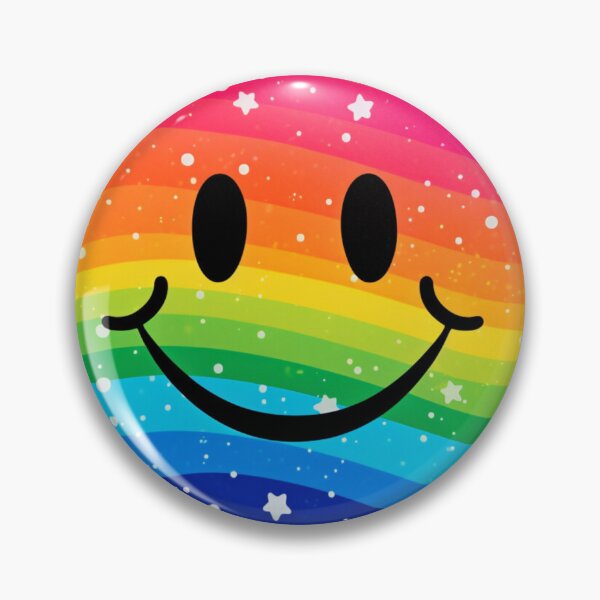 Item preview, Epic face rainbow smiley star face  designed and sold by Socool101.