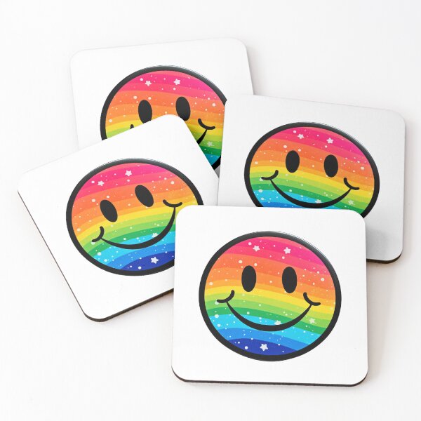 Item preview, Epic face rainbow smiley star face  designed and sold by Socool101.