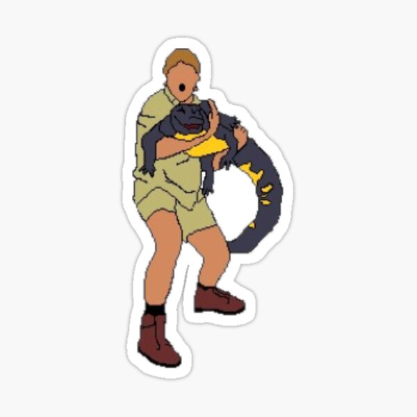 Steve Irwin Sticker