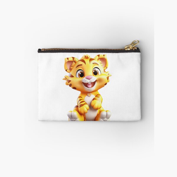 Item preview, Tiny Tiger's Cheerful Day - Cute Animal Art for Kids designed and sold by lematworks.