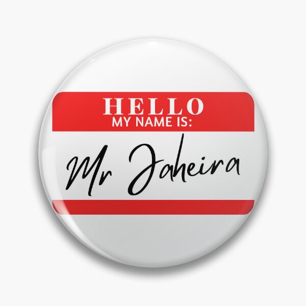 Item preview, Hello, my name is Mr Jaheira designed and sold by AdhdPunk.