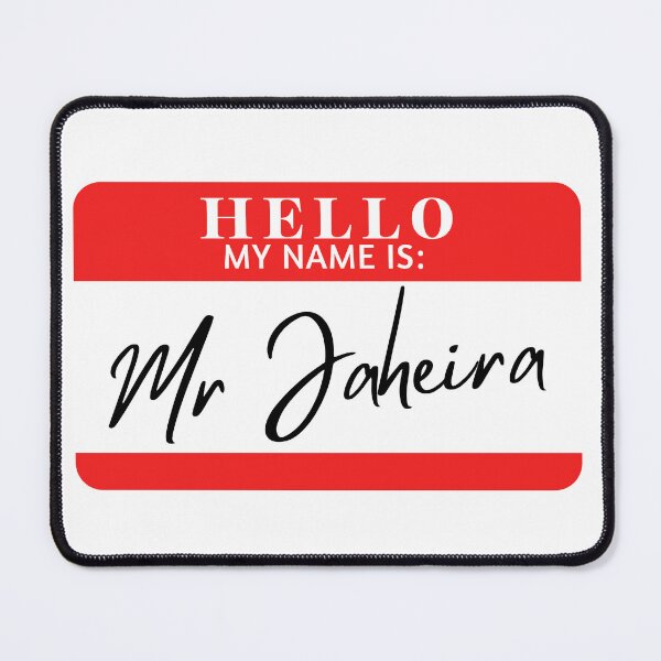 Item preview, Hello, my name is Mr Jaheira designed and sold by AdhdPunk.