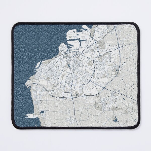 Item preview, Malmo City Map of Scania, Sweden - Coastal designed and sold by deMAP.