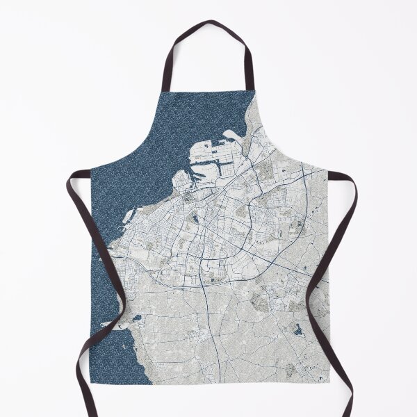 Item preview, Malmo City Map of Scania, Sweden - Coastal designed and sold by deMAP.