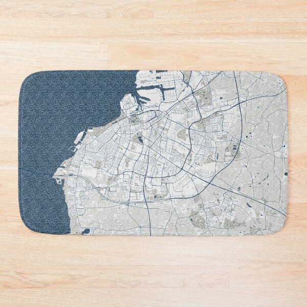 Item preview, Malmo City Map of Scania, Sweden - Coastal designed and sold by deMAP.