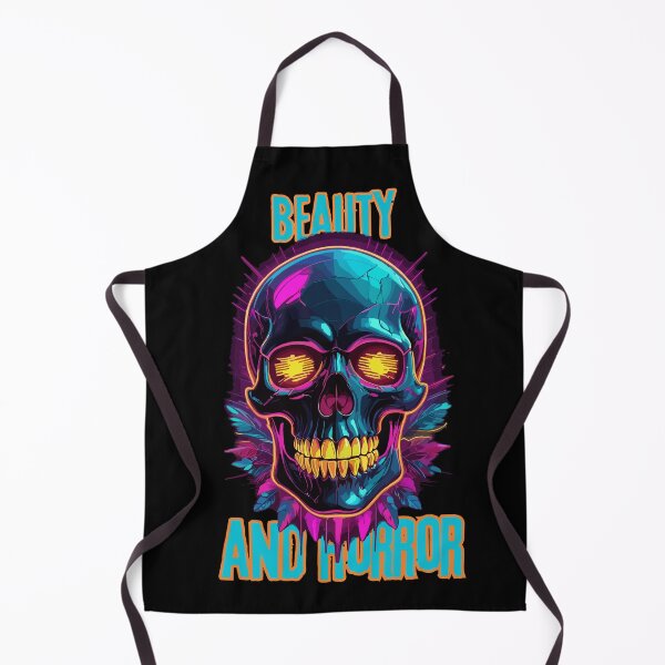 Item preview, colorful skull with feathers designed and sold by YolaShopOnline.