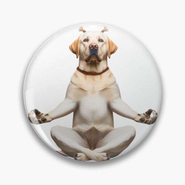Item preview, brown labrador yoga designed and sold by Toms Tee.
