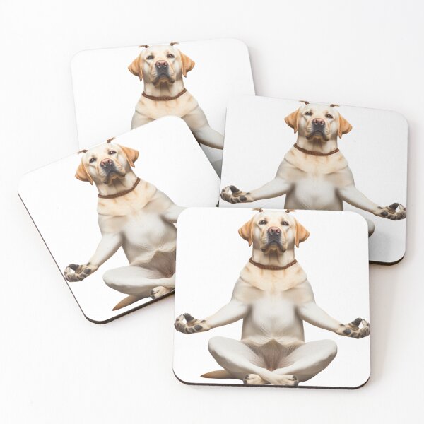 Item preview, brown labrador yoga designed and sold by Toms Tee.
