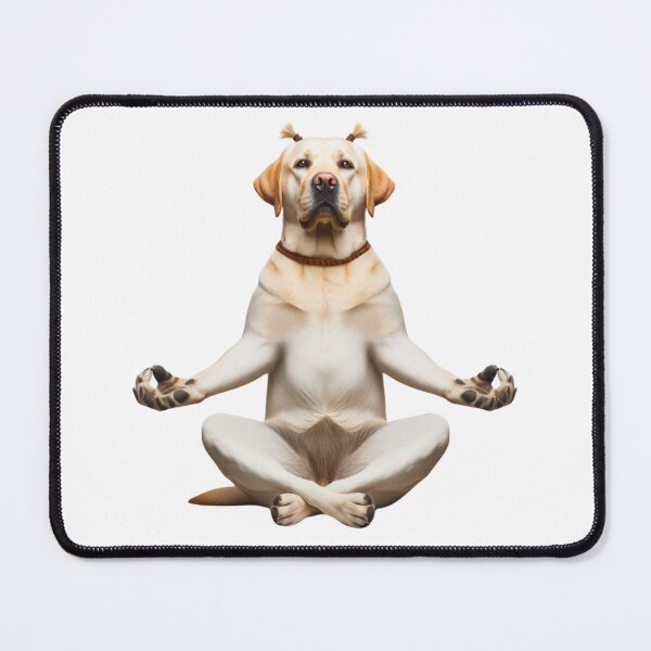 Item preview, brown labrador yoga designed and sold by Toms Tee.