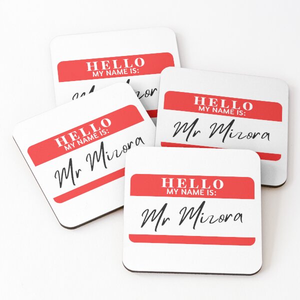 Item preview, Hello, my name is Mr Mizora designed and sold by AdhdPunk.