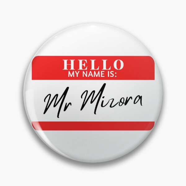 Item preview, Hello, my name is Mr Mizora designed and sold by AdhdPunk.