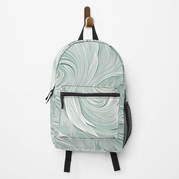 Item preview, Seafoam swirling decorative print designed and sold by dcrc.
