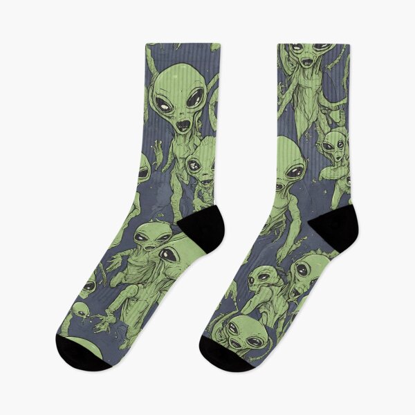 Item preview, Alien verde con ojos grandes designed and sold by TimeOfTheFuture.