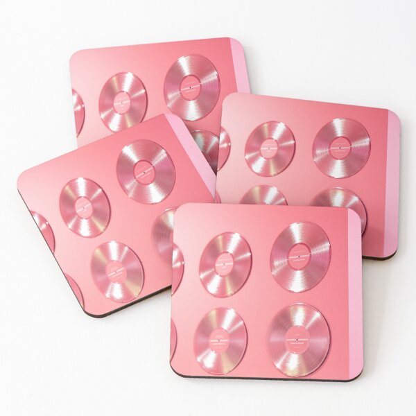 Item preview, Pink Vintage Vinyl Music Record designed and sold by newburyboutique.