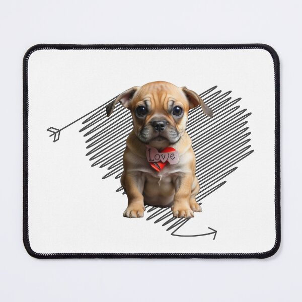 Item preview, Cute little love puppie dog, product with valentine, gift designed and sold by Fashionmine.