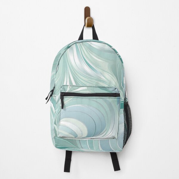 Item preview, Seafoam swirling decorative print designed and sold by dcrc.