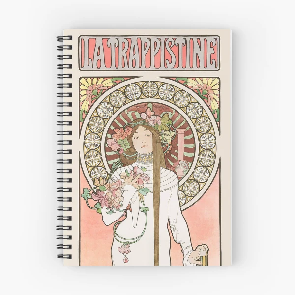 La Trappistine, by Alphonse Mucha. HIGH DEFINITION