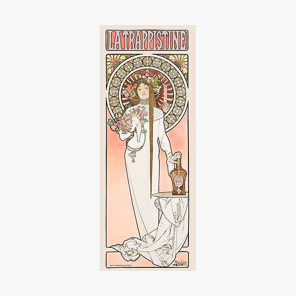 Artikel-Vorschau von La Trappistine, von Alphonse Mucha. HOHE AUFLÖSUNG, designt und verkauft von MINDTHECHERRY.