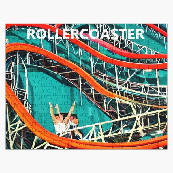 Rollercoaster Jigsaw Puzzles for Sale Redbubble