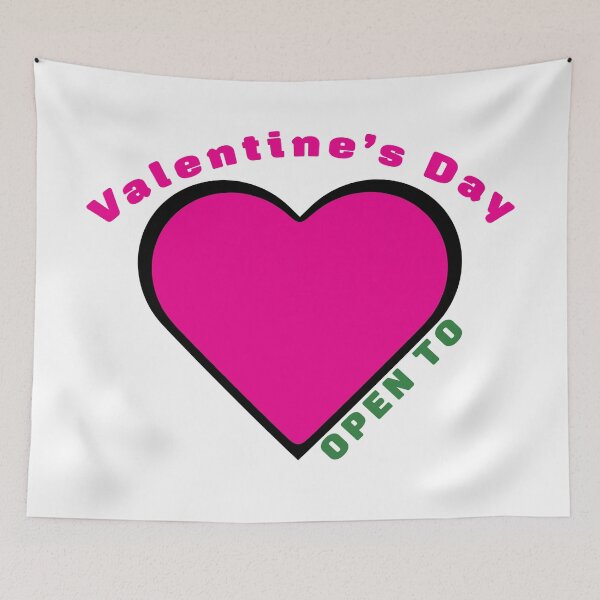 Item preview, Open to Valentine's Day designed and sold by nvrprooo.