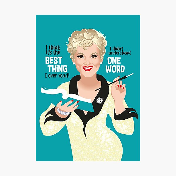 Item preview, Judy Holliday designed and sold by AleMogolloArt.