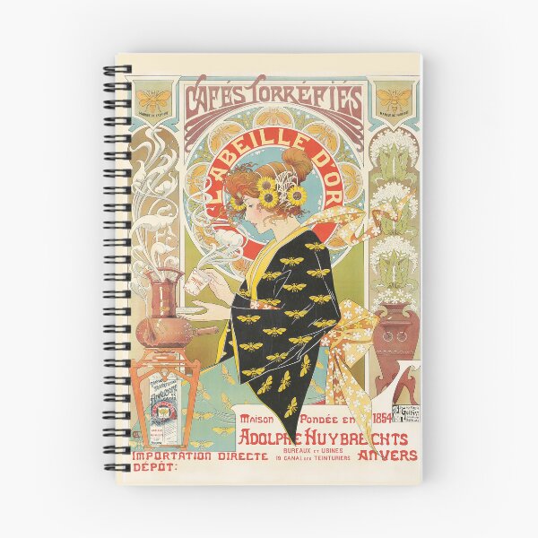 Item preview, Cafes Torrefies, L Abeille d Or. (1899), by Albert Castille. HIGH DEFINITION designed and sold by MINDTHECHERRY.