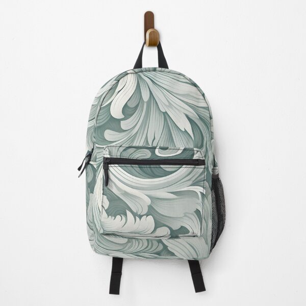 Item preview, seafoam swirling decorative print designed and sold by dcrc.