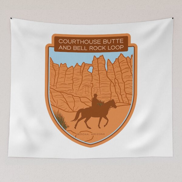 Item preview, Courthouse Butte and Bell Rock Loop -  Arizona horseback riding designed and sold by Moritz Schwäble.