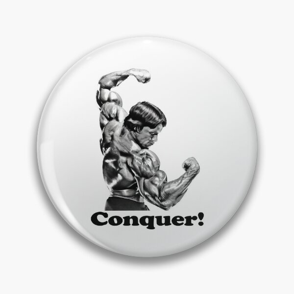 Item preview, Arnold schwarzenegger, Conquer! Arnold schwarzenegger Fan art designed and sold by HuzaifaNaveedh.