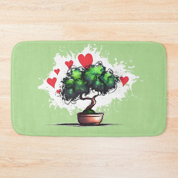 Item preview,  Bonzai tree with heart motif designed and sold by randrdesign.