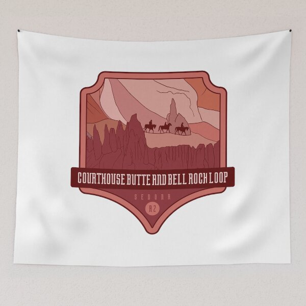 Item preview, Courthouse Butte and Bell Rock Loop -  Arizona horseback riding designed and sold by Moritz Schwäble.